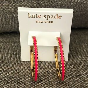 Kate Spade Hoop Earrings - NEW